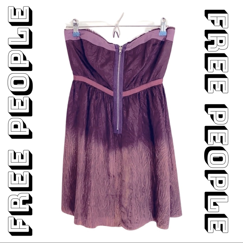 Free People strapless dress!